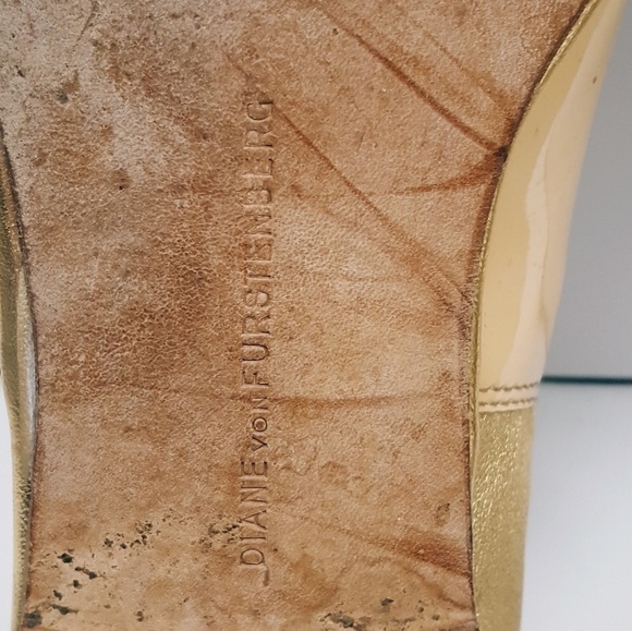 DVF LEATHER FLATS - Picture 8 of 8